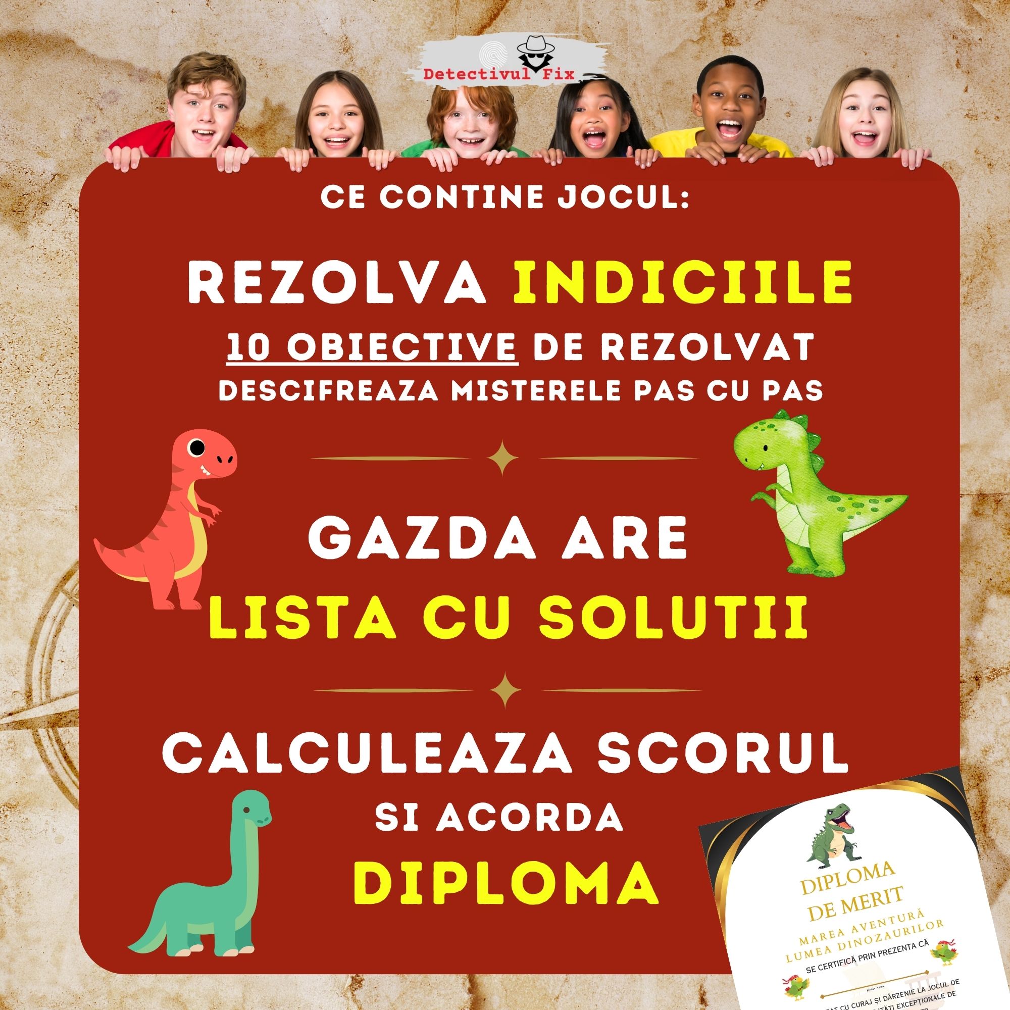 joc detectiv pentru copii joc detectiv pentru copii cu dinozauri